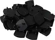 BQLZR 55mm Plastic Bed Slat Centre Caps Holders Replacement for Holding & Securing Wooden Slats Bed Base Pack of 50