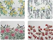 Maxwell & Williams Royal Botanic Gardens - Garden Friends Cork Back Placemat 34x26.5cm Set of 4 Assorted Gift Boxed
