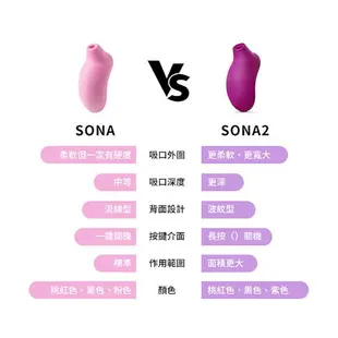 免運優惠 送無線跳蛋 情趣用品 LELO SONA 2 Cruise 索娜二代 加強版 首款聲波吮吸式按摩器 跳蛋