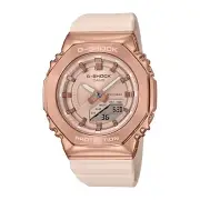 New Casio G-Shock Pink Gold Dial And Pink Beige Band Women's Watch GMS2100PG-4A
