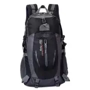 Xuanyufan XYF0027 Travel Camping Backpack 40L Water Resistant Breathable Polyamide(Black)
