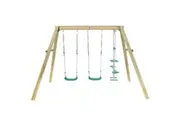 Lifespan Kids Forde 3-Station Timber Swing Set