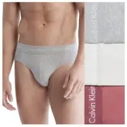 Calvin Klein Men’s 3 Pack Cotton Stretch Hip Brief Sz XL NIB