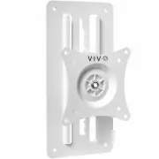 VIVO White Height Adjustable 17" to 32" VESA Monitor Wall Mount for 1 Screen