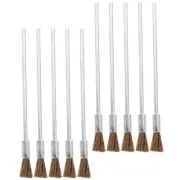 10 Pcs Extended Rod Brush Drill Attachment Small Cleaning Brushes
