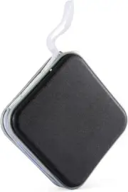 Hard Plastic CD/DVD Binder, Portable Storage wallet 30-capacity, 32, black