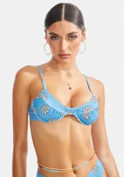 [Daisy Street] Underwire Daisy Bikini Top