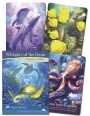 WHISPERS OF THE OCEAN ORACLE CARDS Sea Kit Card Deck Book Ocean Tarot Boxed Set