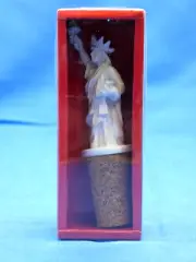 Statue of Liberty Bottle Stopper Cork Stopper Souvenir New Sealed in Box