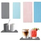 with Grooves Diatomite Coaster Quick Drying Dry Organizer Tray