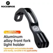 ROCKBROS Bike Folding Front Fork Bracket MTB Front Fork Light Holder For Gopro