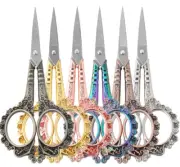 Plum scissors Stainless steel nail scissors hand Cross-stitch thread scissors