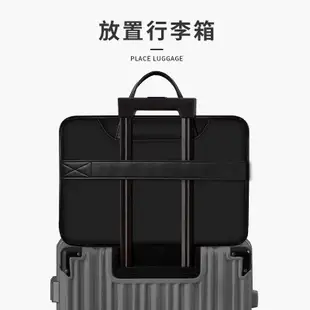 筆電包 個性創意油畫黑貓筆電包手提適用華為matebook聯想蘋果macbook15點6寸小新air13.3