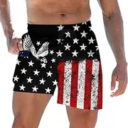 [ZenGents] Mens Swim Trunks with Compression Liner 5.5" Inseam Quick Dry Swimsuit Shorts S-XXL