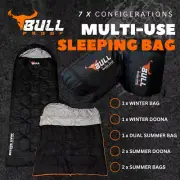 SLEEPING BAG DELUXE MULTI-USE (SINGLE & DOUBLE)