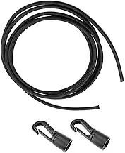 Tofficu Outdoor Elastic Bungee Cord with Hooks Heavy Duty Bungee Shocks Cord for Tents Canopies Camping and Kayaking Strong Flexibility Durability for Secure Fixation