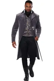 California Costume Regency Coat & Vest Set Adult Men Vampire Outfit 5123/038