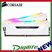 Corsair Vengeance RGB PRO 16GB (2x 8GB) DDR4 3200MHz Memory White