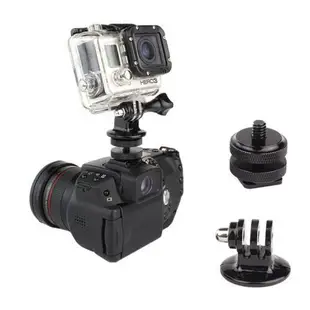 適用于Gopro 360等連接單反支架穩定器熱靴座攝影攝像同步轉換座