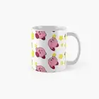 Kirby and stars Design Gift For Classic Mug 11oz 15oz