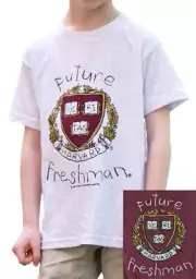 Harvard Kids T-Shirt - Future Freshman Youth Tee - Officially Licensed