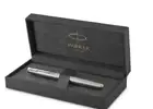 Parker Sonnet Stainless Steel CT FINE Pt Fountain Pen New In Box 1931509