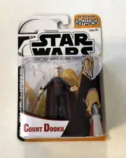 2003 Star Wars Count Dooku Clone Wars 4" Hasbro Action Figure-NEW