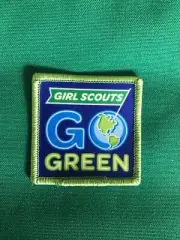 Girl Scouts Go Green (Earth) Fun Patch