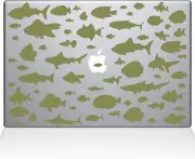 The Decal Guru Go Against The Flow Decal Vinyl Sticker 15" MacBook Pro
