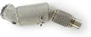 Exhaust DownTip Compatible For BMW 525/528/530 G30/G38 2.0T B48 2017-2022 Stainless Steel Exhaust auto parts Exhaust syst(Without Cat)
