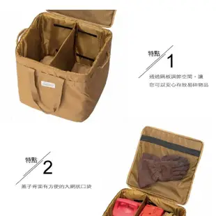 【美國 Coleman】方形收納袋 露營裝備袋 手提袋 露營燈 燃料油 分類袋 瓦斯罐 餐具袋 野餐袋_CM-85816