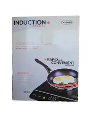 Cosmo 1800-Watt Portable Induction Cooktop Countertop Burner Stove 11.5" New.