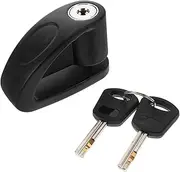 Generic Motorcycle Disc Brake Lock Theft Security Lock for Electric Motorcycles Mountain Bikes Scooters Portable Easy to Use Protection
