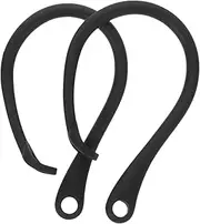 Mipcase 2pcs Ear Hanging Accessories Earbuds Hooks Earphone Holders Sports Accessories Headphone Ear Hook Replacement Earphone Earphones Holder Headphone Ear Hanger Black