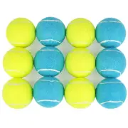 12 Pack Fetch Dog Toy Tennis Balls with Squeaker 2.5" for Small Medium Large Dog