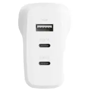 Cygnett PowerPlus Multi Port Wall Charger 87W - White. CY4770PDWCH