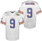 [MESOSPERO] Men The Waterboy 9 Bobby Boucher 50th Anniversary Movie Mud Dogs Bourbon Bowl Football Jerseys Stitched S-XXXL