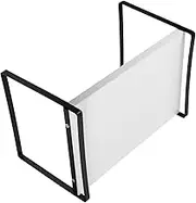 BCOATH Modern Iron Bookshelf Desk Shelf Organizer Office Storage Dresser Top Small Desktop Shelf Decorative