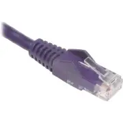 Tripp Lite Cat5e 350mhz Snagless Molded Patch Cable [rj45 M/m] - Purple, 5-ft. -