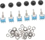 CHILDWEET 6pcs Toggle Rocker Switch Knobs Toggle Switch Boat Switch Journey Accessories The Cars Guitar Pedal Knob The Switch Switches Amp Cord Tuner Pedal Control Wiring Topper Rubber