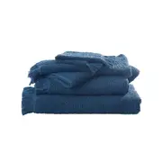 MM Linen Tusca Soft Cotton Teal Bath Mat 900GSM Home/Bathroom 50x90cm