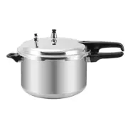 12 Quart Pressure Cooker, Aluminum Pressure Canner w/Cooking Rack for Steaming,C