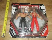 2010 NWA TNA Impact Jakks Scott Steiner Kevin Nash Deluxe Wrestling Figures WWE