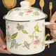 歐麗家琺瑯搪瓷杯懷舊經典老式鐵茶缸子大容量馬克杯可印字純白杯
