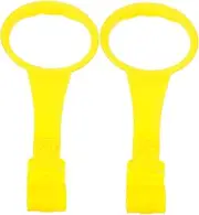 CIMAXIC Pull Rings Portable 2 Pack Safe and Colorful for Infants' Walking Practice