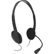 SANSAI HD180MCP Multimedia Computer Headset With Mic/Volume Control With Volume Control &