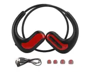 Ipx8 Waterproof Sports Headphone Swimming Rear Hanging Bluetooth Earphone With 8G Memory