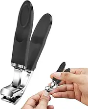 Fingernail Clipper,Heavy Duty Manicure Nail Kit - Anti-Splash Personal Care Tools, Fingernail Trimmer for Travel Grooming, Home Manicure