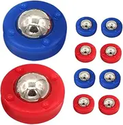ADOCARN 10pcs Mini Shuffleboard Tabletop Curling Game Supplies Replacement Parts for Bowling