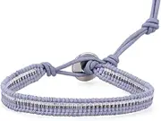 [KELITCH] Crystal Seed Beaded Single Wrap Bracelet Handmade Cuff Bracelet New Jewelry
